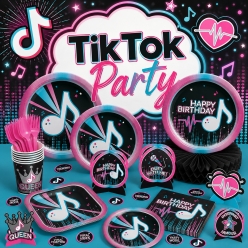 TikTok Birthday Party Supplies